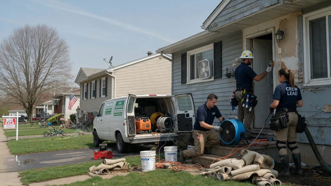 Flood Cleanup in Mechanicsville, MD near me